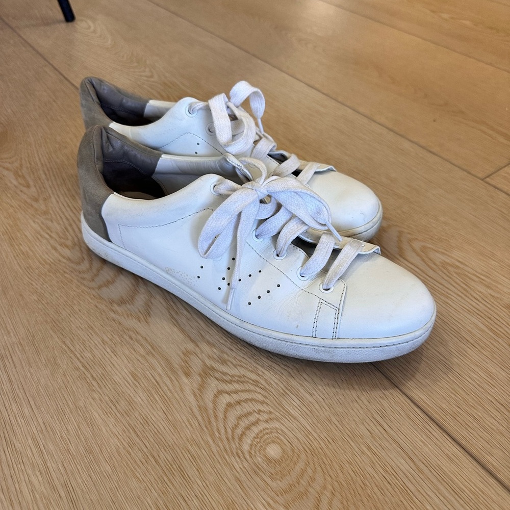 Vince White and Gray Women's Sneakers